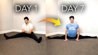 How I Achieved Full Splits In Only 1 Week  Fast Flexibility ASAP Full Routine [upl. by Ssidnac]