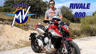 Mv Agusta Rivale 800 2014 Prueba a fondo FullHD [upl. by Rehptsirhc]