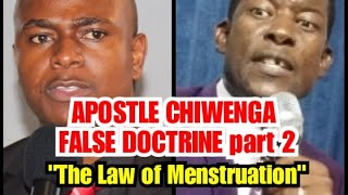 Apostle Chiwenga False Doctrine part 2 [upl. by Kajdan]