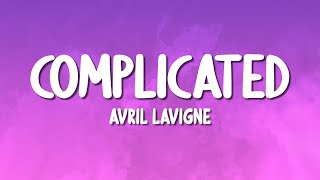 Avril Lavigne  Complicated Lyrics [upl. by Lowis445]