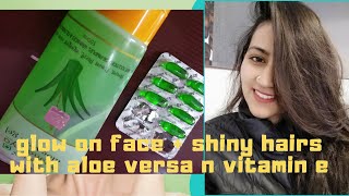 Aloe vera  vitamin E benefits for Glowing skin and strong hairs [upl. by Retniw272]