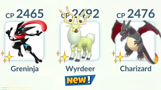 using SHINY WYRDEER in POKEMON GO PvP [upl. by Eelrac]