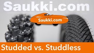 Studded vs Studdless  Bicycle Winter Tyre Comparison [upl. by Arobed]