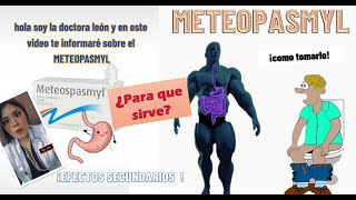 METEOPASMYL para que sirve Doctoraleon [upl. by Neelyahs]