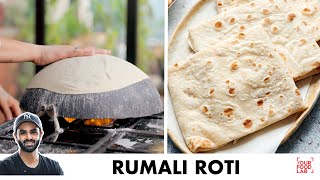 Rumali Roti Easy Process at home  रुमाली रोटी बनाने का आसान तरीक़ा  Chef Sanjyot Keer [upl. by Janeczka]