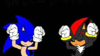 Caramel Dansen  Sonic and Shadow version [upl. by Trixie]