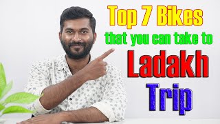 Best Bikes for Ladakh Trip in telugu  TechTravelTelugu [upl. by Asselam]