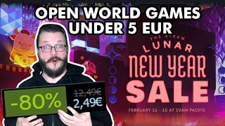 Steam LUNAR NEW YEAR SALE 2021  10 Open World Games Under 5 Eur  Best Games  Best Deals [upl. by Hamel]