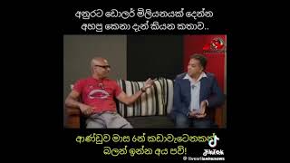 අනුරට ඩොලර් මිලියනය දෙන්න ආපු කේනා දැන් කියනකතාව  npp [upl. by Kempe]