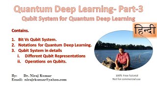 Quantum Deep Learning Part3 Qubit System for Quantum Deep Learning [upl. by Allenaj]