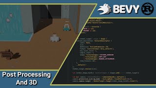 Post Processing 3D Conversion and Physics in Bevy 010 Devlog 6 [upl. by Aeli]