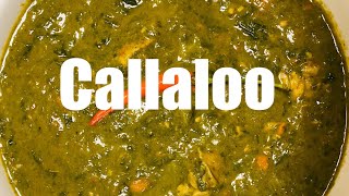 HOW to make Callaloo using Baby Spinach  Trinidad Callaloo Recipe  Spinach Recipes  Sarika R [upl. by Deenya]