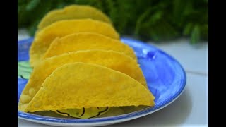 Making of Crunchy Taco Shells [upl. by Imerej]