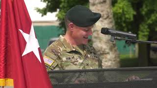 US Army Garrison Italy Change of Command 2023 [upl. by Mullins]