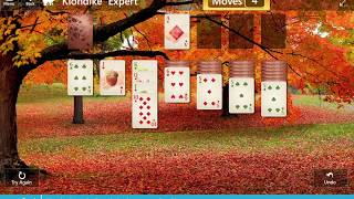 Fall Harvest\Klondike I Expert  Play the 6♠ to the Foundation in no more than 72 moves [upl. by Narol869]