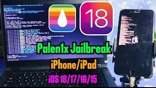 Jailbreak iOS 18171615 on iPhoneiPad  Palen1x for Widows [upl. by December]