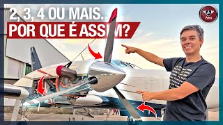 Por que HÉLICES de aviões são DIFERENTES umas das outras [upl. by Enahc]