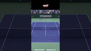 OUTSTANDING TENNIS Alcaraz vs Sinner 👏🏼💪🏼 tennis alcaraz sinner indianwells nadal federer wow [upl. by O'Rourke]