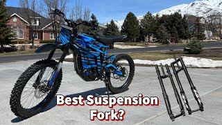 Talaria Sting Fork Options Which fork is best [upl. by Annahsohs197]