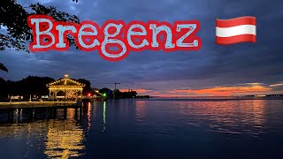 Bregenz  The Beautiful State Capital of Vorarlberg 🇦🇹 [upl. by Sergius401]