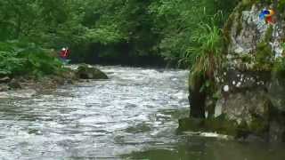 Romania Turistica Muntii Fagaras 14  In Canoe Pe Valea Buda [upl. by Borek]