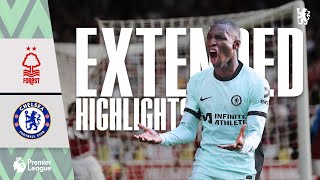 Nottingham Forest 23 Chelsea  Late Chelsea Comeback  Highlights  EXTENDED  PL 2324 [upl. by Anotyad]