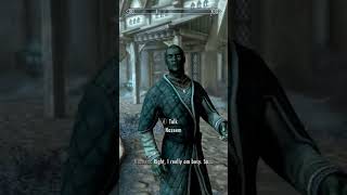 Nazeem Gets Sent To The Real Cloud District gaming skyrim meme [upl. by Aihsotal]