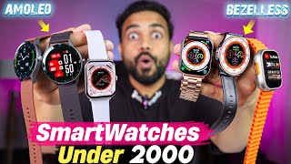 Top 5 Best Smartwatches Under ₹2000 ⚡️⌚️ Best Bluetooth Calling Smartwatche under 2k [upl. by Eniamrahc]