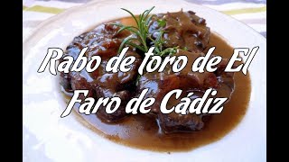 Rabo de toro con Vino Fino de Jerez [upl. by Animehliw]