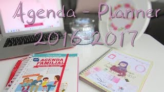 Organise Ta Life  Mes AgendasPlanner 20162017 [upl. by Pia]