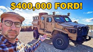 400000 ARMORED Ford Super Truck Destroys Rezvani road legal military truck [upl. by Titos875]