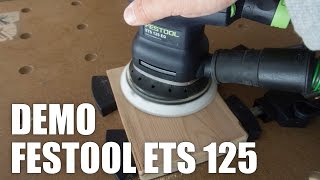 Ponceuse excentrique Festool ETS 125 [upl. by Kiehl]