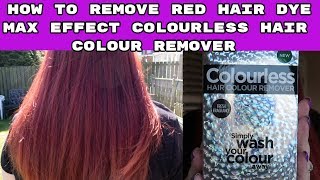 Max Effect Colourless Hair Dye Remover [upl. by Akli]