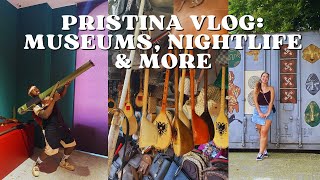 Museums of Pristina Kosovo  Exploring Nightlife  Confronting AntiBlack Racism [upl. by Jaynell136]