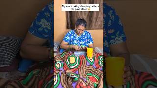 Sleeping tablets💊agreed 🙄 sathishanitha shorts ytshorts comedy funny reallife couplecomedy [upl. by Ayatahs29]