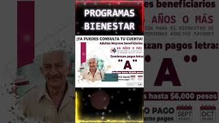 📌✨Por calendario de apellidos comienza la entrega de 6000 pesos de la Pensión Bienestar 2024 [upl. by Cappello681]