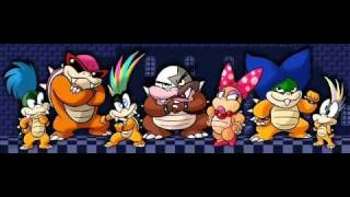 Super Mario World Music  Koopaling Boss Battle [upl. by Glaudia]