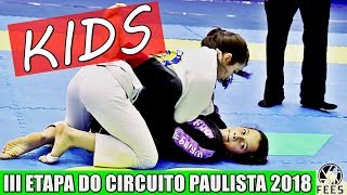 Jiu Jitsu  Infantil  Feminino  III ETAPA DO CIRCUITO PAULISTA 2018 [upl. by Rooker972]