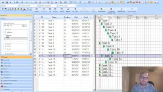 Synchro Training Scheduling date Modifying the Data Date [upl. by Ahsinad]