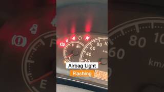 Nissan Airbag Light Flashing  B1049 B1054 youtubeshorts youtube ytshorts technicalasif [upl. by Atsylak711]