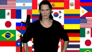 Singing 20 National Anthems Metal Medley [upl. by Ailicec350]