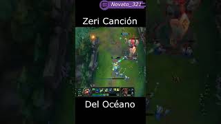 Nueva skin 🌊 Zeri Canción del Océano  Zeri S12 [upl. by Vassili50]