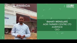 Agriface from Rwanda on the role of SMEs in the Zero Hunger Pledge [upl. by Htial]