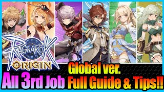 Which 3rd Job is the BEST Card Prepare Guide Included Ragnarok Origin Global [upl. by Ibok656]