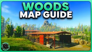 ULTIMATE WOODS BEGINNER MAP GUIDE  Escape from Tarkov [upl. by Enehpets]