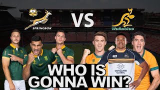 Wallabies vs Springboks Test 1 Predictions amp Talking Points [upl. by Inram]