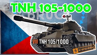 World of Tanks TNH 1051000  Czech tier VIII heavy tank  WoT with BRUCE  Reviews and Gameplay [upl. by Neit]