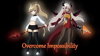 Overcome Impossibility Boss Theme LOOPING MIKISAKI GAMEPLAY [upl. by Deland893]