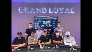 Grand Loyal Poker  Friday Deepstack Challenge  Final Table [upl. by Anilorac]