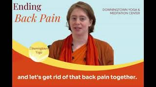 Ending Back Pain with Swami Prajñananda [upl. by Vastah]